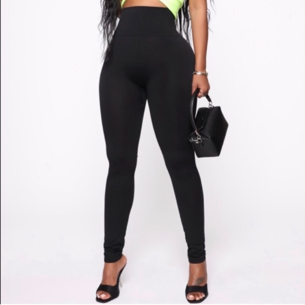 Fashion Nova Fleece-Lined Leggings